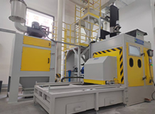 飞机轮毂退漆喷丸机