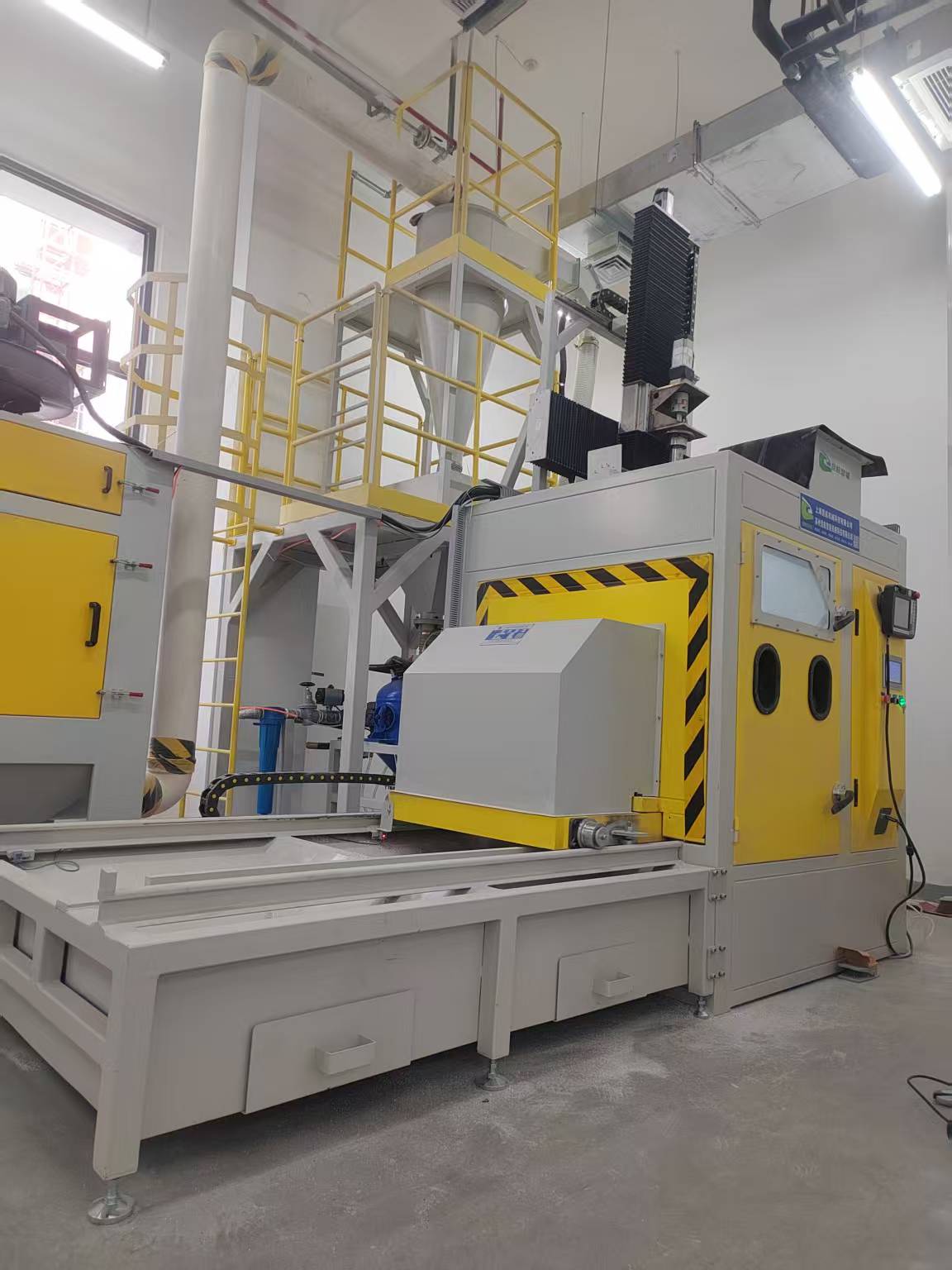 航空轮毂数控喷丸机用于空客A380飞机轮毂维修